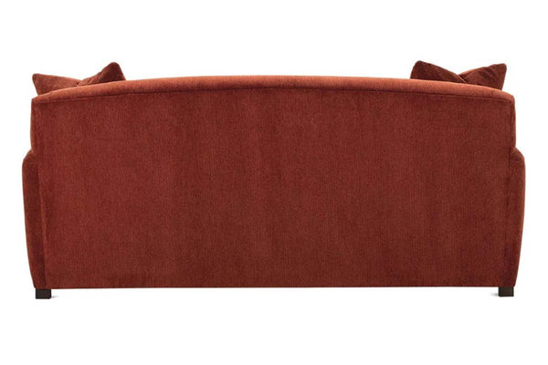 Sloane 73 Inch Apartment Size Single Bench Seat Fabric Art Deco Sofa