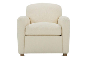 Sloane Classic Club Fabric Upholstered Accent Armchair