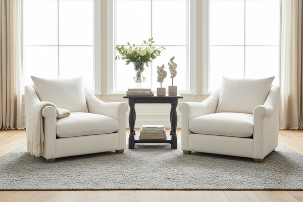 Tricia "Quick Ship" Over-Sized Fabric Chair