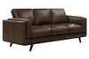 Image of Jude Mid-Century Modern Leather Sofa Collection