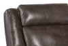 Image of Spencer Cocoa "Quick Ship" ZERO GRAVITY Wall Hugger Power Leather Reclining Loveseat