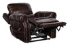 Image of Stanley Walnut "Quick Ship" Power LIFT Recliner Chair (As Shown)