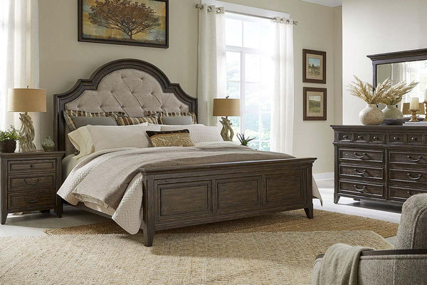 Sutton Traditional Saddle Brown "Create Your Own Bedroom" Collection