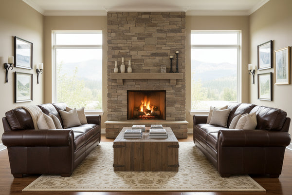 Tanner Grand 93 Inch Rolled Arm Pillow Back Sofa