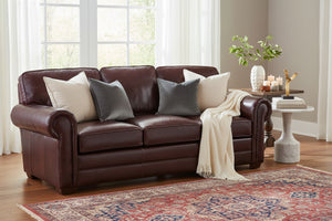 Tanner Grand 93 Inch Rolled Arm Pillow Back Sofa