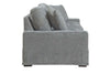 Image of Tatum Mineral 87 Inch "Quick Ship" Slipcovered Sofa