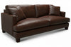 Image of Terrance 90 Inch Modern Leather Track Arm Sofa
