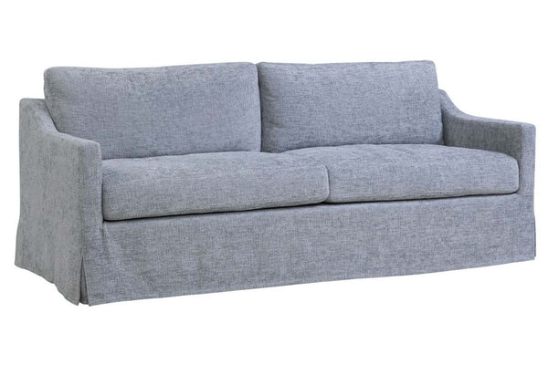 Sagamore 86 Inch Slipcovered "Quick Ship" Sloping Track Arm Sofa