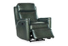 Image of Theron Portal Leather "Quick Ship" Wall Hugger 2-Way Power Recliner