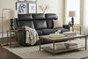 Image of Theron Castle 79" Inch "Quick Ship" ZERO GRAVITY Wall Hugger Power Leather Reclining Sofa