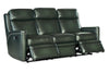 Image of Theron Portal "Quick Ship" ZERO GRAVITY Wall Hugger Reclining Leather Living Room Furniture Collection
