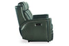 Image of Theron Portal "Quick Ship" ZERO GRAVITY Wall Hugger Reclining Leather Living Room Furniture Collection