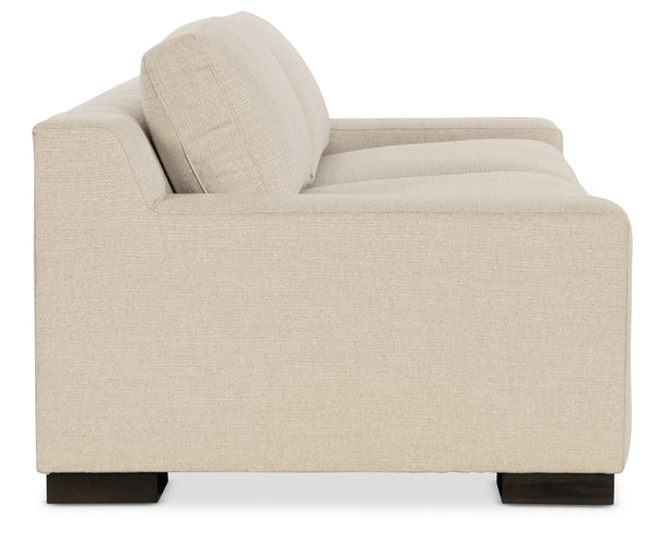 Elin 97 Inch "Quick Ship" Fabric Upholstered 2 Cushion Sofa