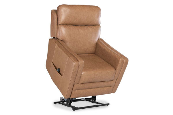 Torrence Fawn "Quick Ship" Power LIFT Recliner Chair (As Shown)