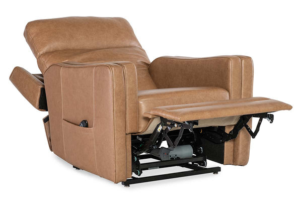 Torrence Fawn "Quick Ship" Power LIFT Recliner Chair (As Shown)