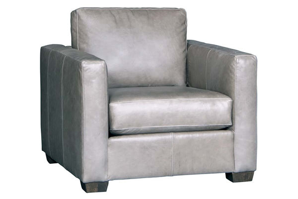 Townsend Leather Track Arm Living Room Furniture Collection