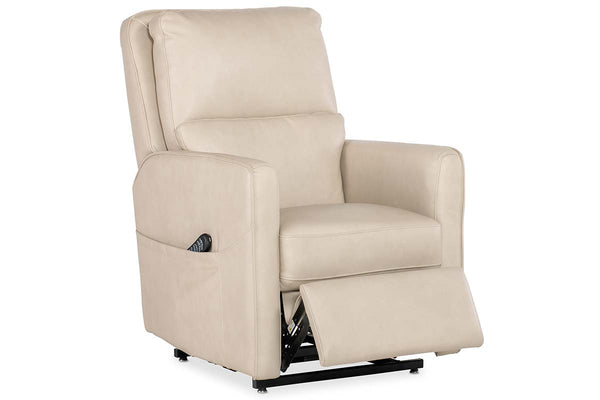 Trevor Ivory "Quick Ship" Power LIFT Recliner Chair (As Shown)