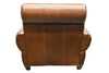 Image of Tribeca Rustic Tight Back Leather Club Chair