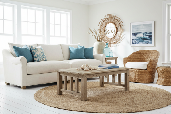 Tricia 104 Inch "Quick Ship" Grand Scale Fabric Sofa