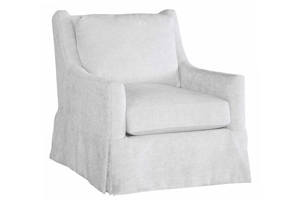 Trinity **SWIVEL** "Quick Ship" Sloping Track Arm Fabric Armchair -OUT OF STOCK UNTIL 07/31/2024