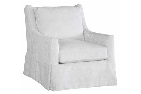 Trinity **SWIVEL** "Quick Ship" Sloping Track Arm Fabric Armchair