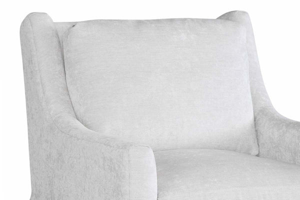 Trinity **SWIVEL** "Quick Ship" Sloping Track Arm Fabric Armchair