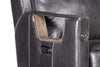 Image of Troy Graphite POWER Leather "Quick Ship" Small Scale Modern Recliner
