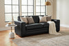 Image of Uptown 87 Inch Modern Track Arm Biscuit Back Sofa