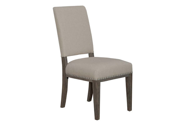 Valencia 7-Piece Havana Brown Rectangular Pedestal Dining Table Set