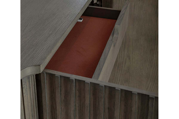 Valencia Havana Brown Slatted Style Dining Storage Buffet