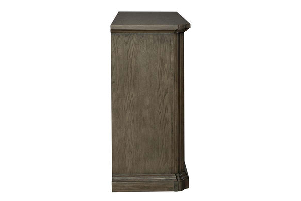 Valencia Havana Brown Slatted Style Dining Storage Buffet