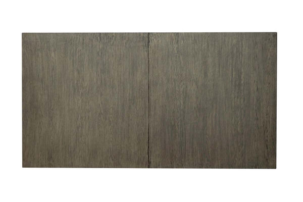 Valencia 7-Piece Havana Brown Rectangular Pedestal Dining Table Set