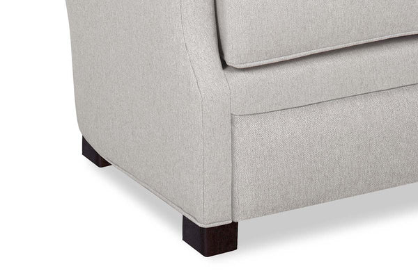 Vienna Tight Back Narrow Track Arm Fabric "Hybrid" Chair With Power Footrest