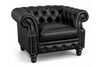 Image of Westminster Leather Tufted Chair