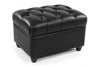 Image of Westminster Leather Footstool Ottoman