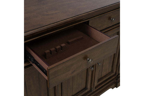 Wexford Satin Cherry Storage Dining Buffet