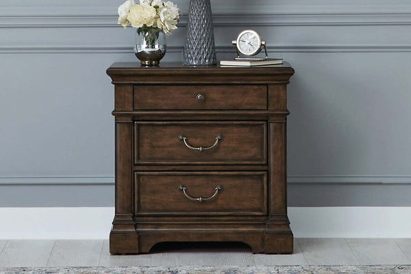 Wexford Queen Or King Satin Cherry Poster Panel Bed "Create Your Own Bedroom" Collection