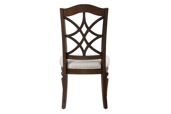 Wexford 7-Piece Satin Cherry Double Pedestal Dining Set