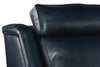 Image of Winston Traditional Bustle Back Leather Club Chair