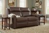 Image of Winston Bustle Back Traditional Leather Reclining Furniture Collection