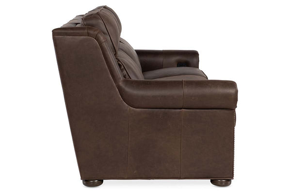 Winston Bustle Back Traditional Leather Reclining Furniture Collection