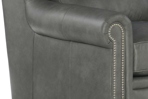 Winston Bustle Back Traditional Leather Reclining Furniture Collection