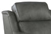 Image of Winston Leather Power SWIVEL Bustle Back Living Room Reclining Chair