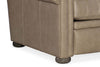 Image of Winston Single Back Traditional Leather Reclining Furniture Collection