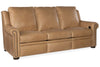 Image of Winston Single Back Traditional Leather Reclining Furniture Collection