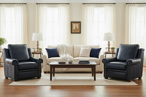 Winston Traditional Leather Club Chair