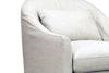 Image of Xena Natural "Quick Ship" Slipcovered **Swivel/Glider** Accent Chair