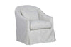 Image of Xena Saxony "Quick Ship" Slipcovered SWIVEL/GLIDER Accent Chair