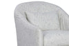 Image of Xena Saxony "Quick Ship" Slipcovered Swivel Accent Chair