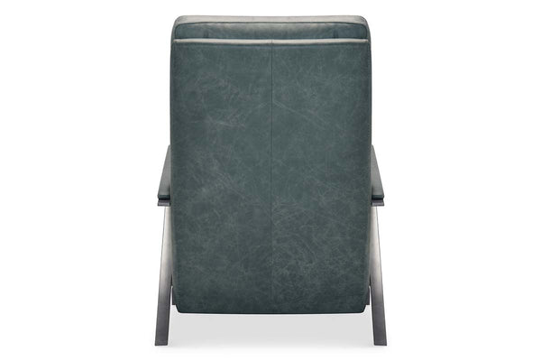 Zander Lake Dual Power "Quick Ship" Leather Modern Recliner